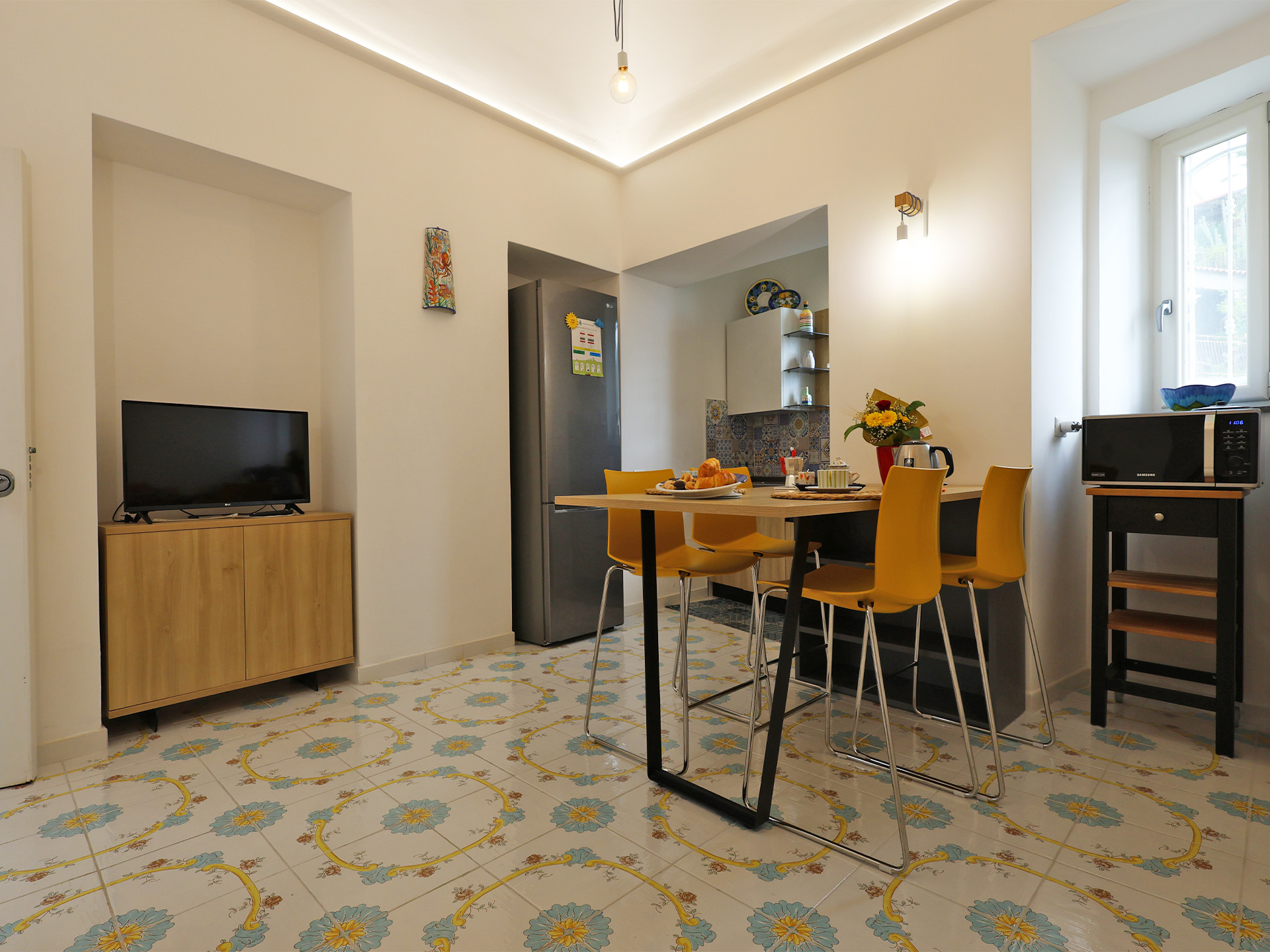 Cucina e zona da pranzo